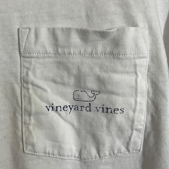 Vineyard Vine’s - Men’s Large White Long Sleeve Top - Picture 2 of 7